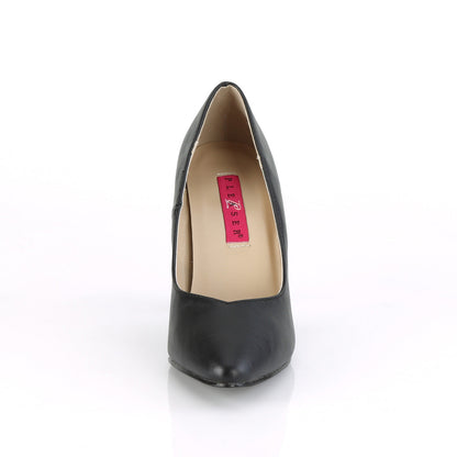DREAM-420W Pleaser Pink Label Black 4 Inch Sexy Wide High Heels
