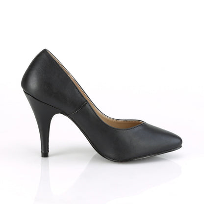 DREAM-420W Pleaser Pink Label Black 4 Inch Sexy Wide High Heels