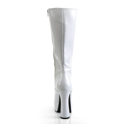 ELECTRA-2020 5 Inch Heel White Patent  Stripper Platforms High Heels