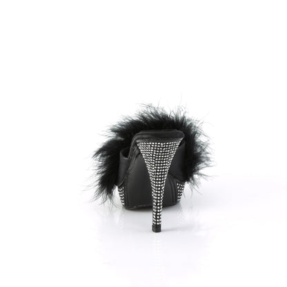 ELEGANT-401F Fabulicious Black 4.5 Inch Fetish Shoes