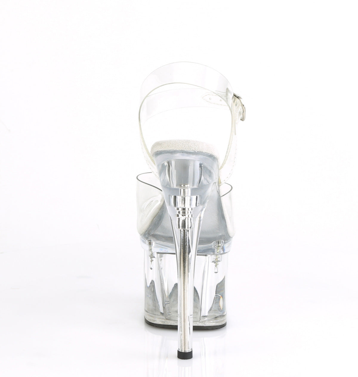 ESTEEM-708 Pleaser Clear 7 Inch Pole Dancing Platform Shoes