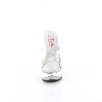 EXCITE-601 Pleaser Clear 6 Inch Pole Dancing Platform Shoes