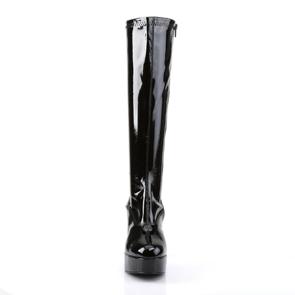 Funtasma EXOTICA-2000 Black Platform Boots - 4 Inch Heels