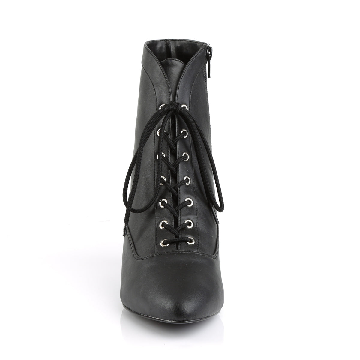 FAB-1005 Pleaser Pink Label Black 2 Inch Sexy Single Soles