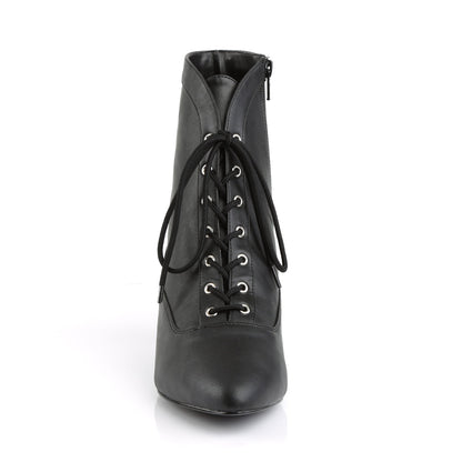 FAB-1005 Pleaser Pink Label Black 2 Inch Sexy Single Soles
