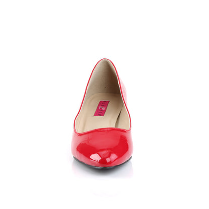 FAB-420 Pleaser Pink Label Red 2 Inch Fetish Single Soles