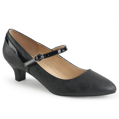 FAB-425 Pleaser Pink Label Black 2 Inch Fetish Single Soles