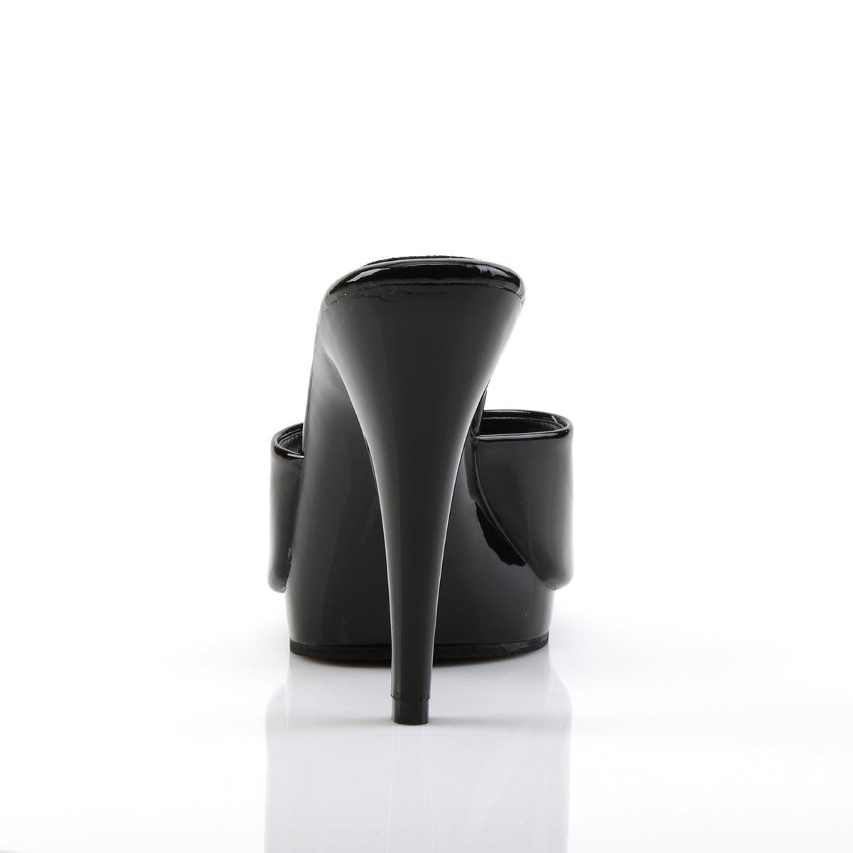 FLAIR-401-2 Fabulicious Black 4.5 Inch Fetish Shoes