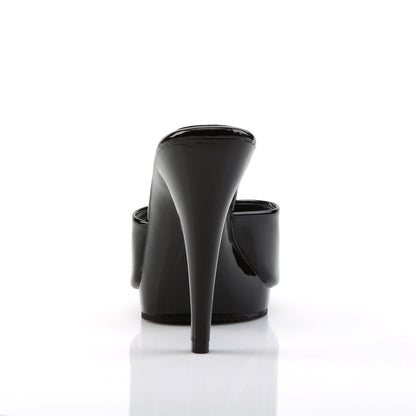 FLAIR-401-2 Fabulicious Black 4.5 Inch Fetish Shoes