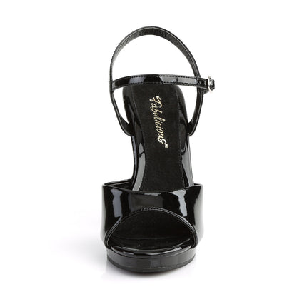 FLAIR-409 Fabulicious Black 4.5 Inch Fetish Shoes