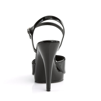 FLAIR-409 Fabulicious Black 4.5 Inch Fetish Shoes