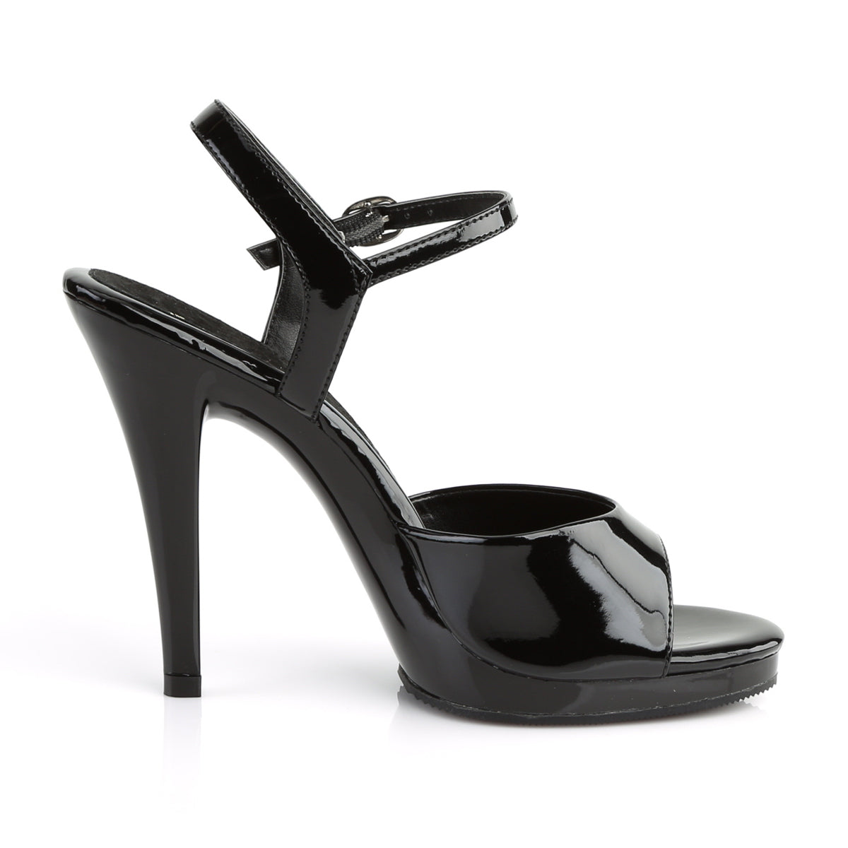 FLAIR-409 Fabulicious Black 4.5 Inch Fetish Shoes