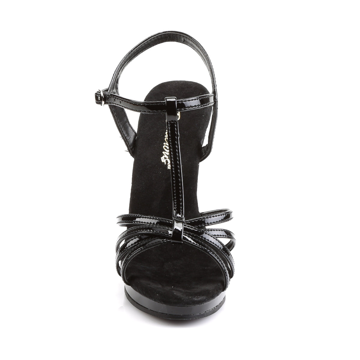 FLAIR-420 Fabulicious Black 4.5 Inch Fetish Shoes