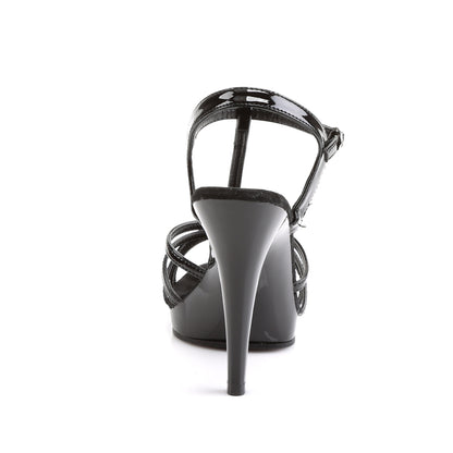 FLAIR-420 Fabulicious Black 4.5 Inch Fetish Shoes