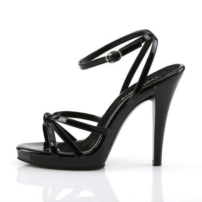 FLAIR-436 Fabulicious Black 4.5 Inch Fetish Shoes
