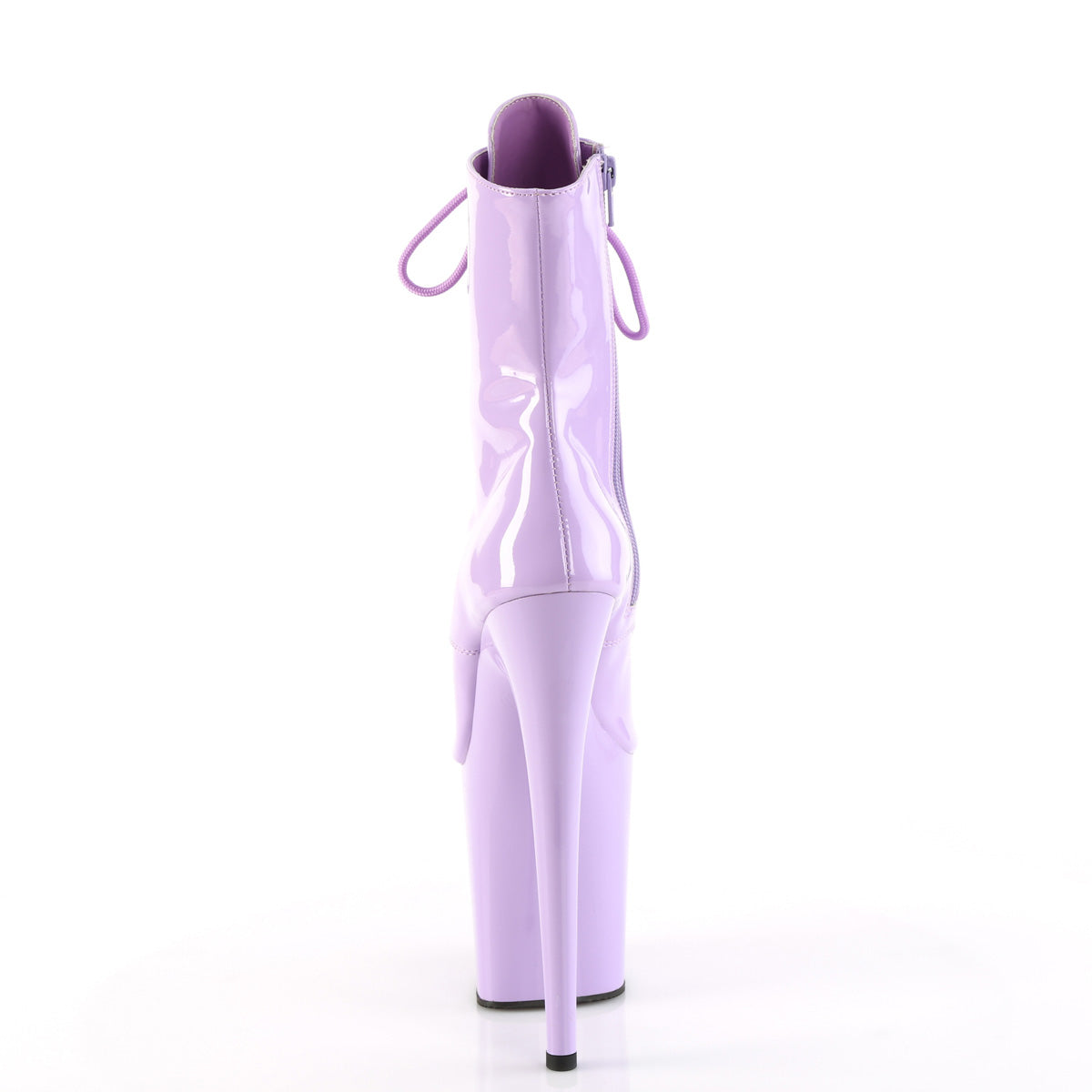 FLAMINGO-1021 Pleaser Lavender 8 Inch Platform Ankle Boots