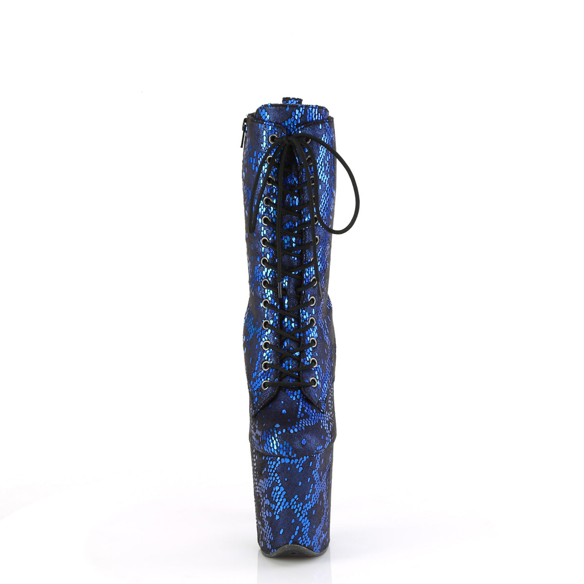 FLAMINGO-1040SPF Pleaser Purple 8 Inch Pole Dance Ankle Boots