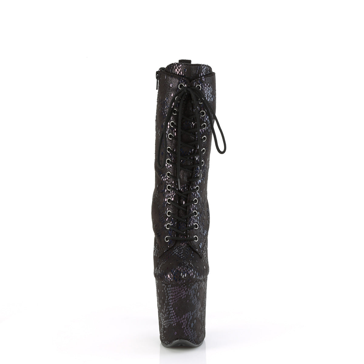 FLAMINGO-1040SPF Pleaser Black 8 Inch Exotic Dance Ankle Boots