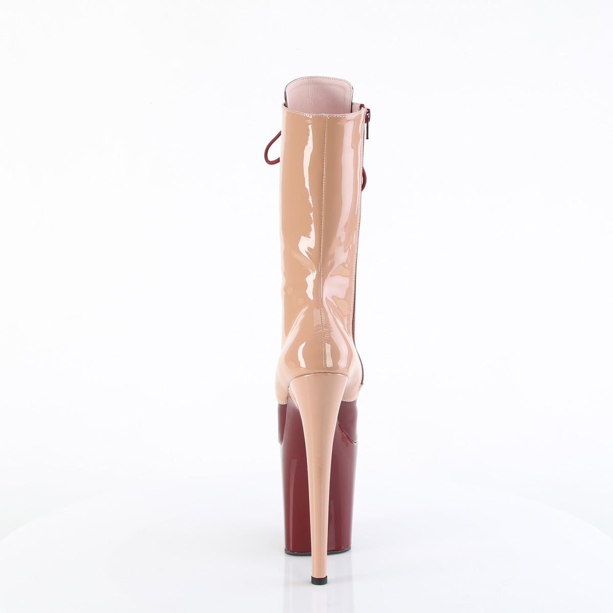 FLAMINGO-1054DC Pleaser Blush 8 Inch Exotic Dance Ankle Boots