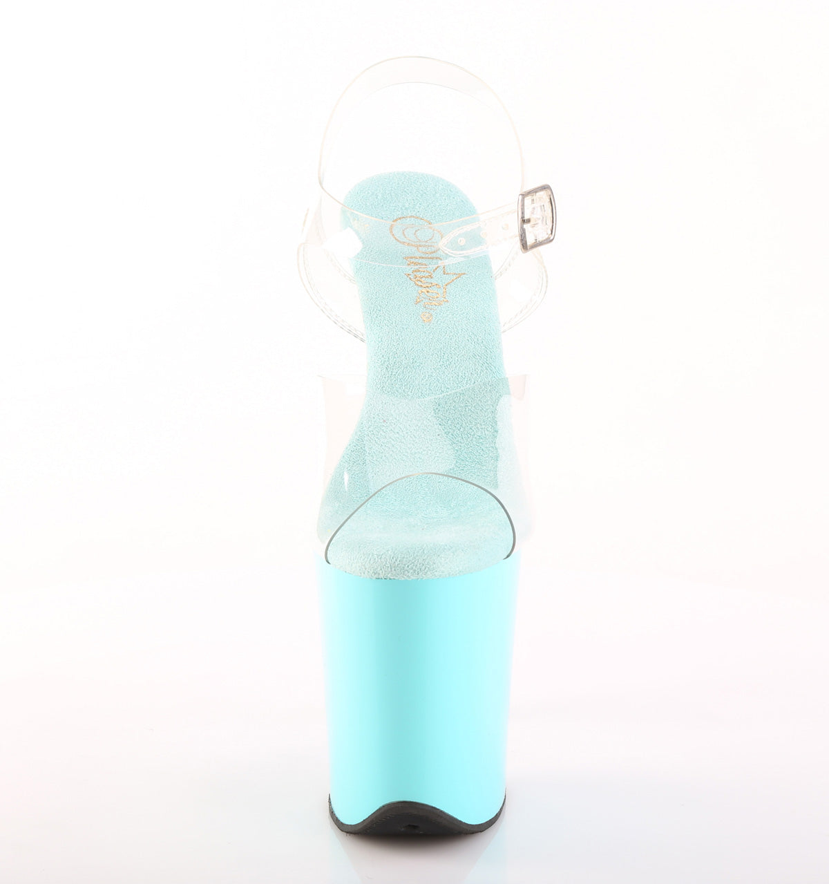 FLAMINGO-808 Pleaser Aqua 8 Inch Exotic Dancer Platform Shoes