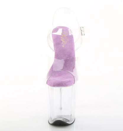 FLAMINGO-808 Pleaser Lavender 8 Inch Pole Dance Platform Shoes