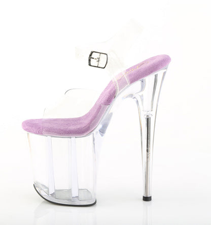 FLAMINGO-808 Pleaser Lavender 8 Inch Pole Dance Platform Shoes