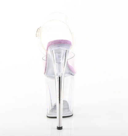 FLAMINGO-808 Pleaser Lavender 8 Inch Pole Dance Platform Shoes