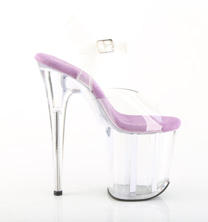 FLAMINGO-808 Pleaser Lavender 8 Inch Pole Dance Platform Shoes