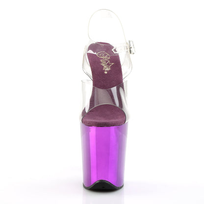 FLAMINGO-808 Pleaser Purple 8 Inch Lap Dancer Platform Shoes