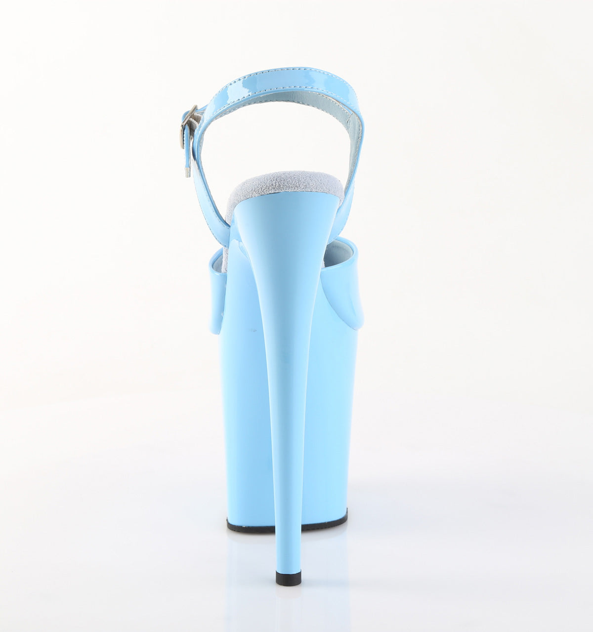 FLAMINGO-809 Pleaser Baby Blue 8 Inch High Dancers Pole Heels