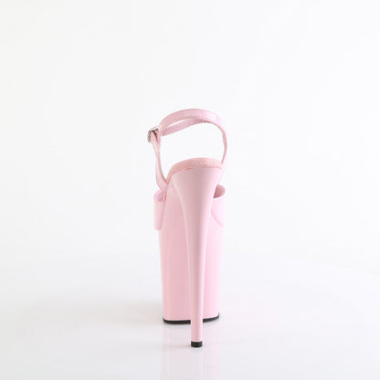 FLAMINGO-809 Pleaser Baby Pink 8 Inch Performance High Pole Heels