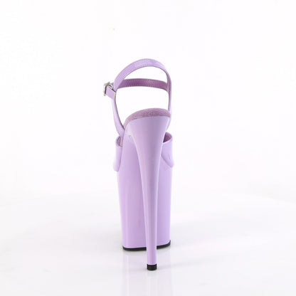 FLAMINGO-809 Pleaser Lavender 8 Inch Exotic Dancing Pole Heels