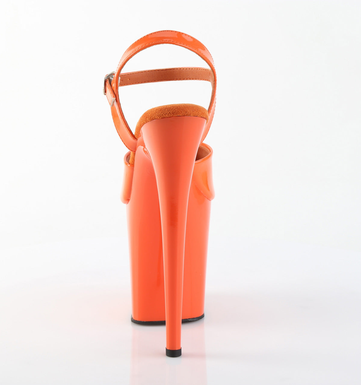 FLAMINGO-809 Pleaser Orange 8 Inch Exotic Sexy Dancing Heels
