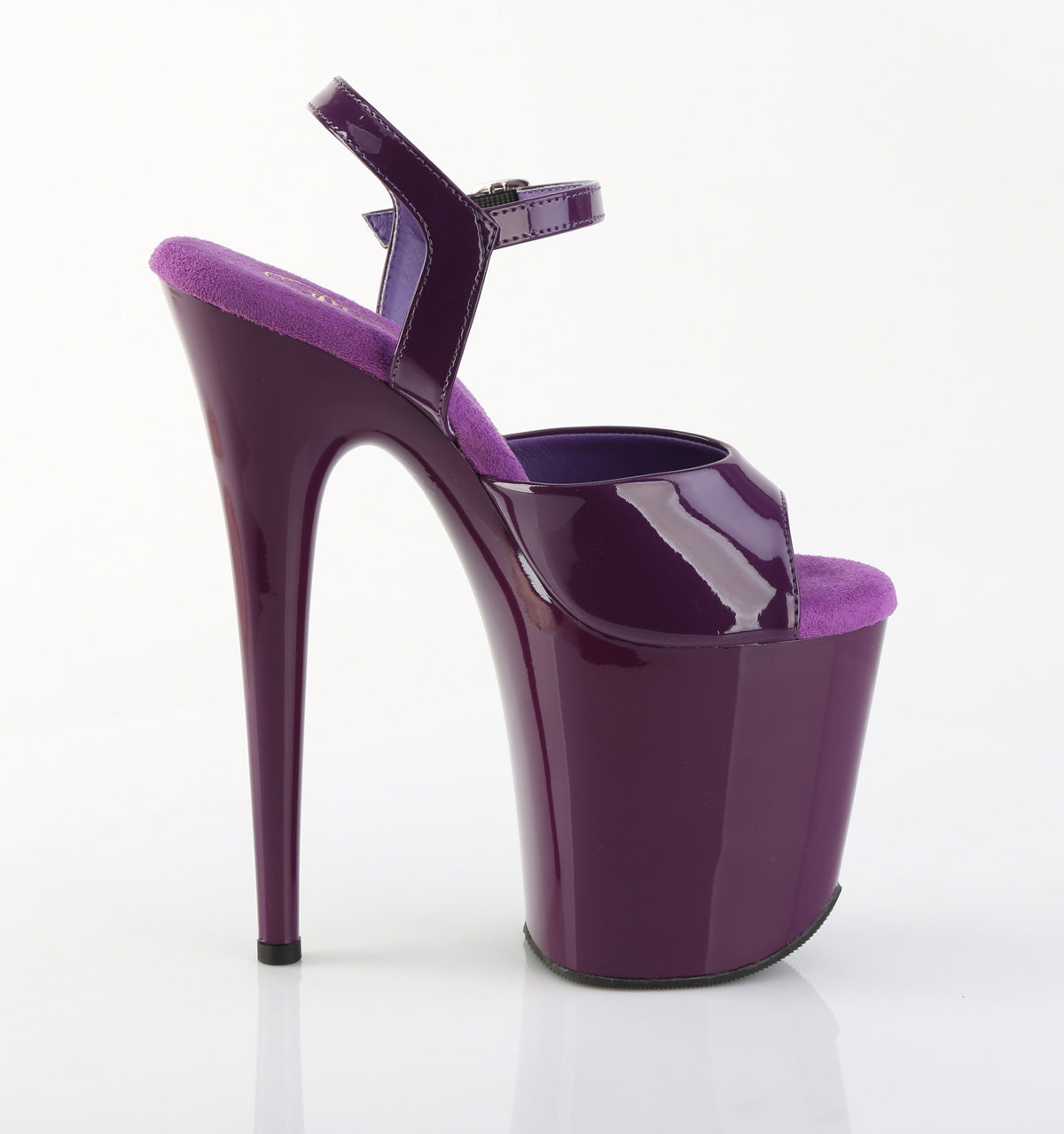 FLAMINGO-809 Pleaser Purple 8 Inch Fetish High Dancing Heels