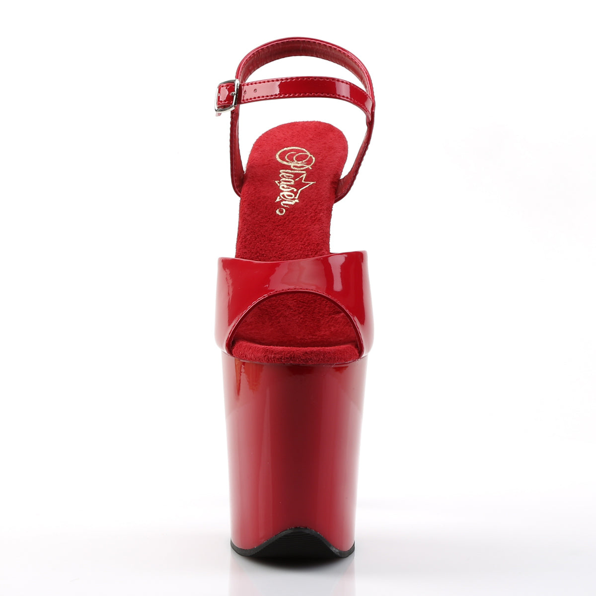 FLAMINGO-809 Pleaser Red 8 Inch Sexy Pole Dancing Heels
