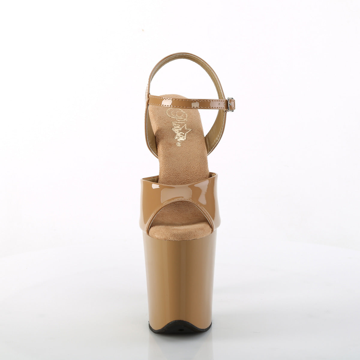 FLAMINGO-809 Pleaser Toffee 8 Inch Exotic Dancer Dancing Heels