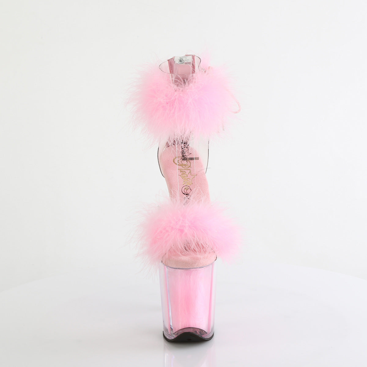 FLAMINGO-824F Pleaser Baby Pink 8 Inch Pole Dancing Platform Shoes