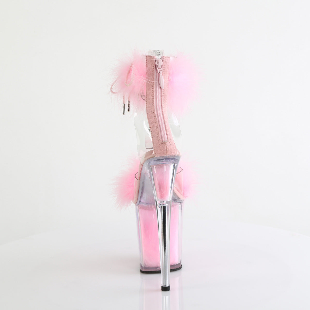 FLAMINGO-824F Pleaser Baby Pink 8 Inch Pole Dancing Platform Shoes