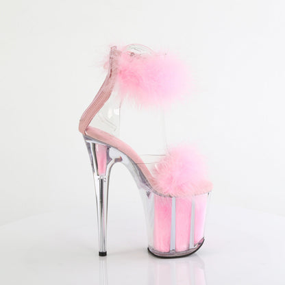 FLAMINGO-824F Pleaser Baby Pink 8 Inch Pole Dancing Platform Shoes
