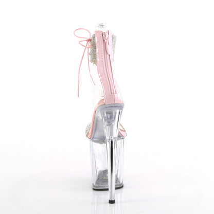 FLAMINGO-827RS Pleaser Baby Pink 8 Inch Pole Dance Platform Shoes