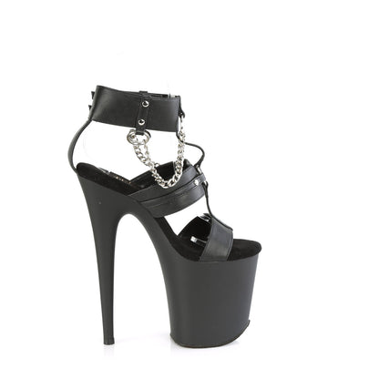 FLAMINGO-861 Pleaser Black 8 Inch Lap Dancer Platform Shoes