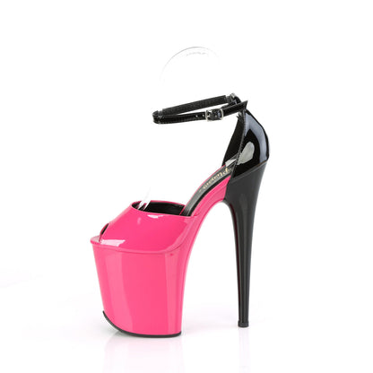 FLAMINGO-868 Pleaser Fuchsia 8 Inch Dancer Platform Platform Shoes