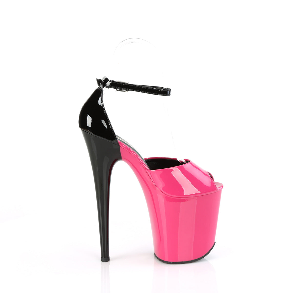 FLAMINGO-868 Pleaser Fuchsia 8 Inch Dancer Platform Platform Shoes