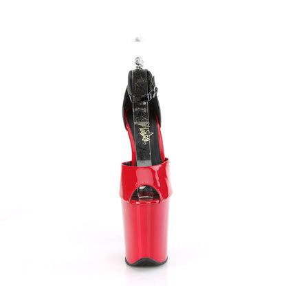 FLAMINGO-868 Pleaser Red 8 Inch Pole Dance Platform Shoes