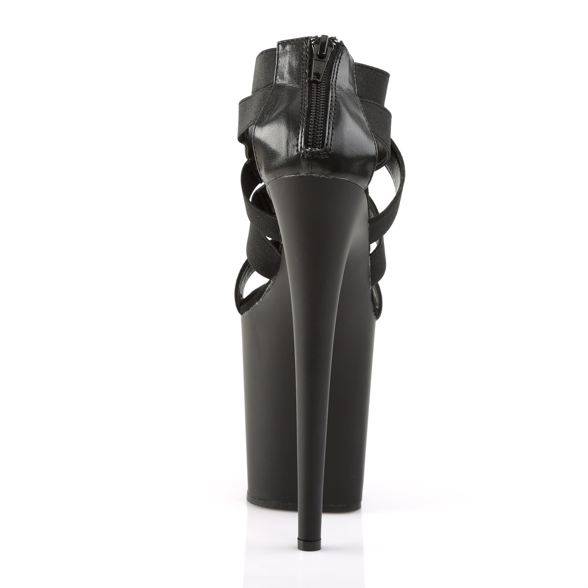 FLAMINGO-869 Pleaser Black 8 Inch Exotic Dance Platform Shoes
