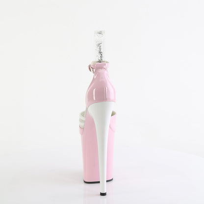 FLAMINGO-884 Pleaser Baby Pink 8 Inch Pole Dance Platform Shoes