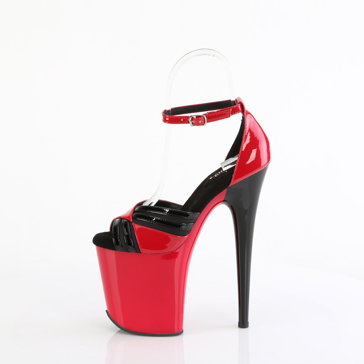 FLAMINGO-884 Pleaser Red 8 Inch Lap Dancer Platform Shoes