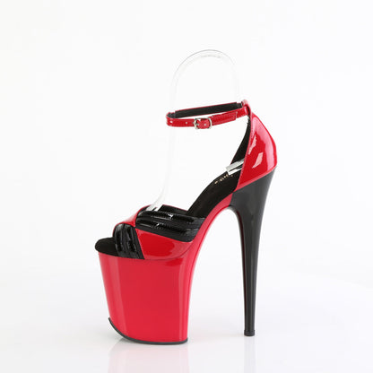 FLAMINGO-884 Pleaser Red 8 Inch Lap Dancer Platform Shoes