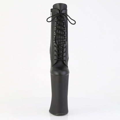 FORBIDDEN-1020 Pleaser Black 11 Inch Strippers Ankle Boots
