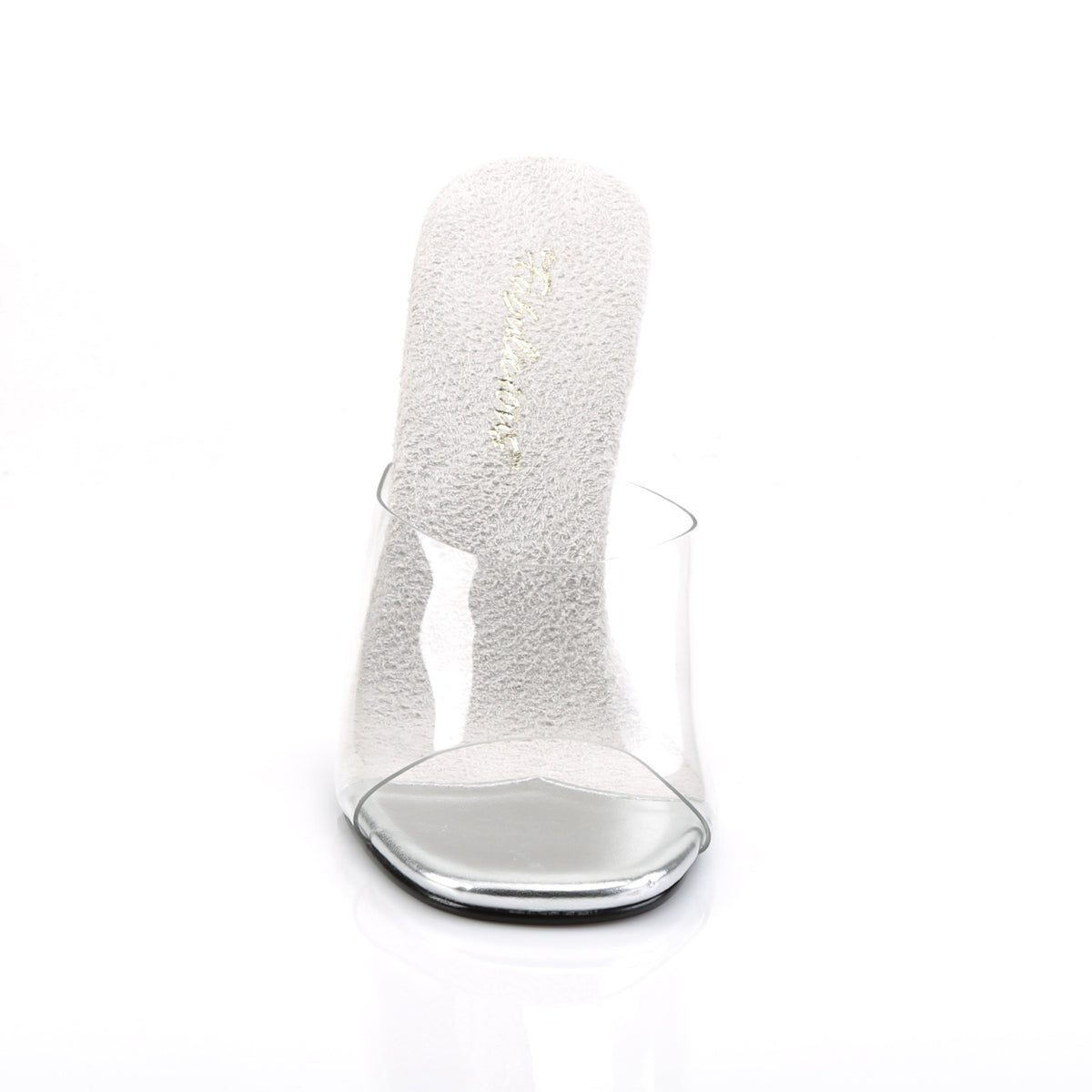 GALA-01 Fabulicious Clear 4.5 Inch Posing Shoes